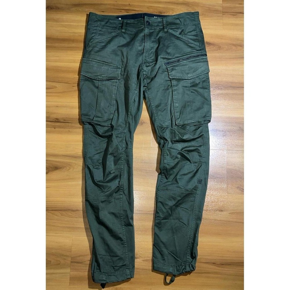Mens G-Star RAW Rovic Zip 3D Regular Utility Cargo Slim Tapered Pants